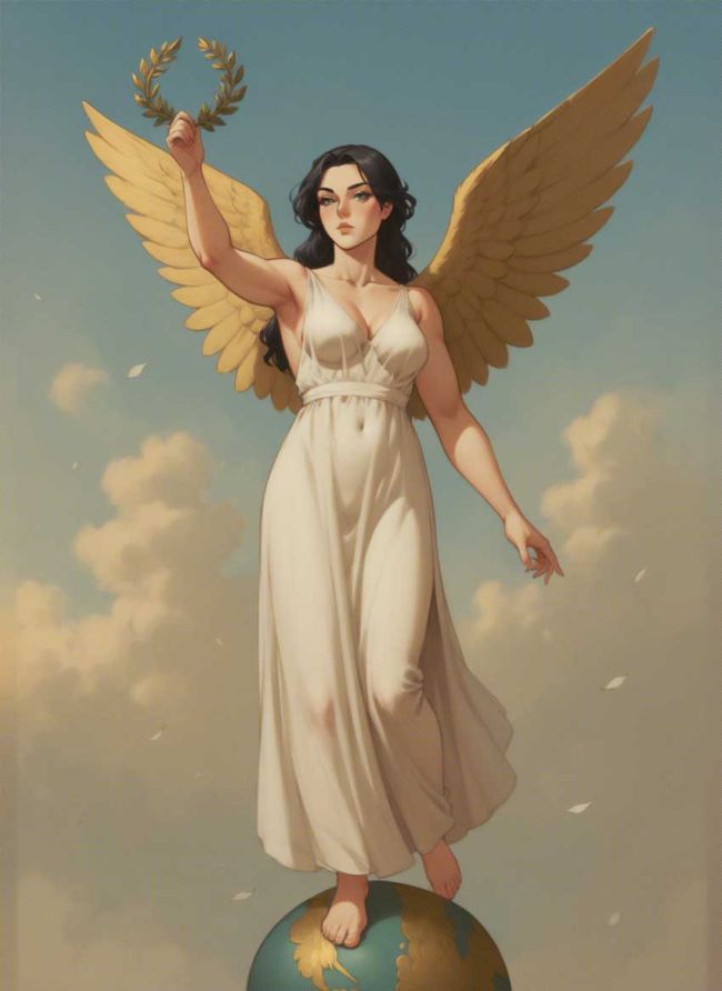 The Goddess Victoria / Nike