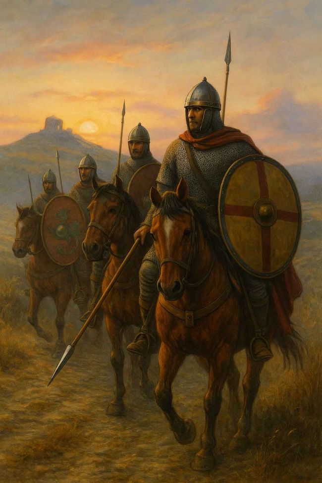 A band of Dark Age Britons