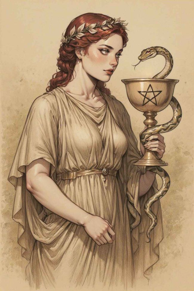 The Goddess Hygiea