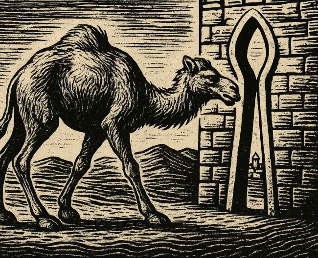 camel eye of a needle