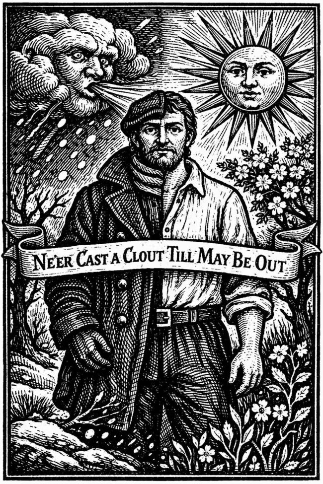 Ne&rsquo;er Cast a Clout Till May Be Out