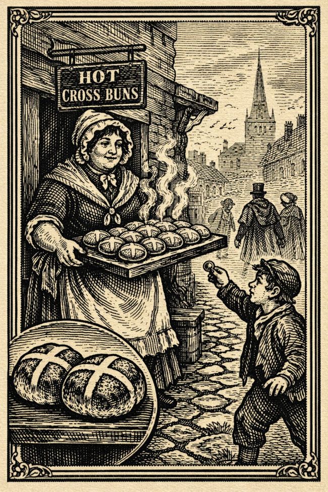 History of Hot Cross Buns